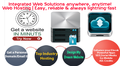 get a website in minut 